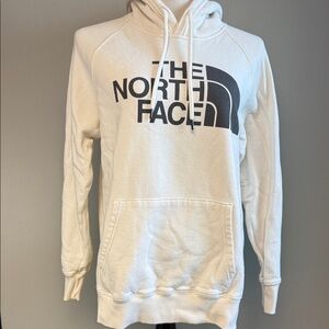 The North Face Women’s Cream Logo Hoodie 70/30 Cotton Blend